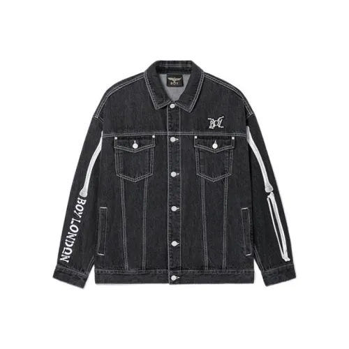 Boy London SS22 Denim Jacket Unisex Black