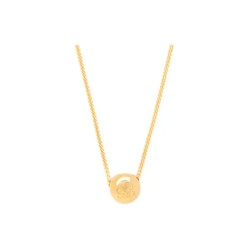 LOEWE Sterling Silver Necklaces Women's Gold