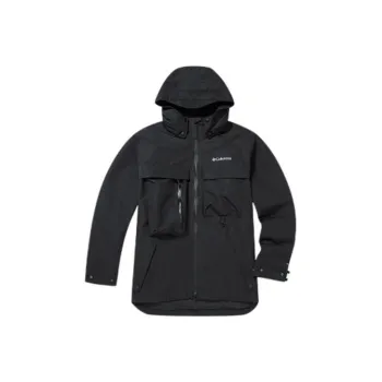 Columbia Windbreaker Jackets Men Black