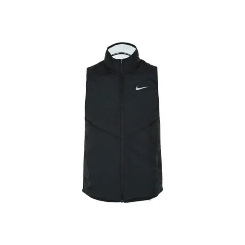 Nike Men DRY Therma Fit Ripple Vest Black