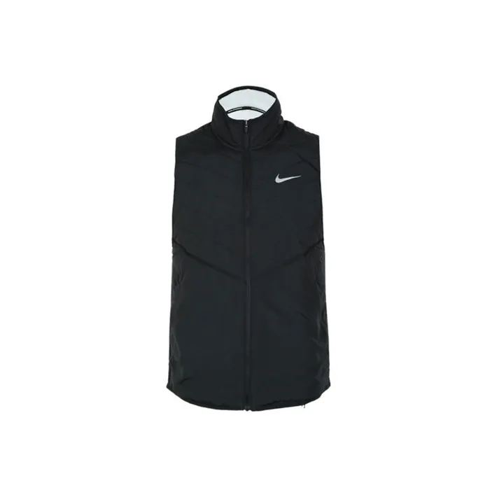 Nike Men DRY Therma-Fit Ripple Vest Black-0