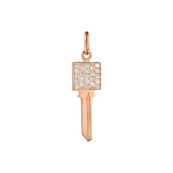 TIFFANY & CO. Keys Collection Charms / Pendants Unisex Rose Gold