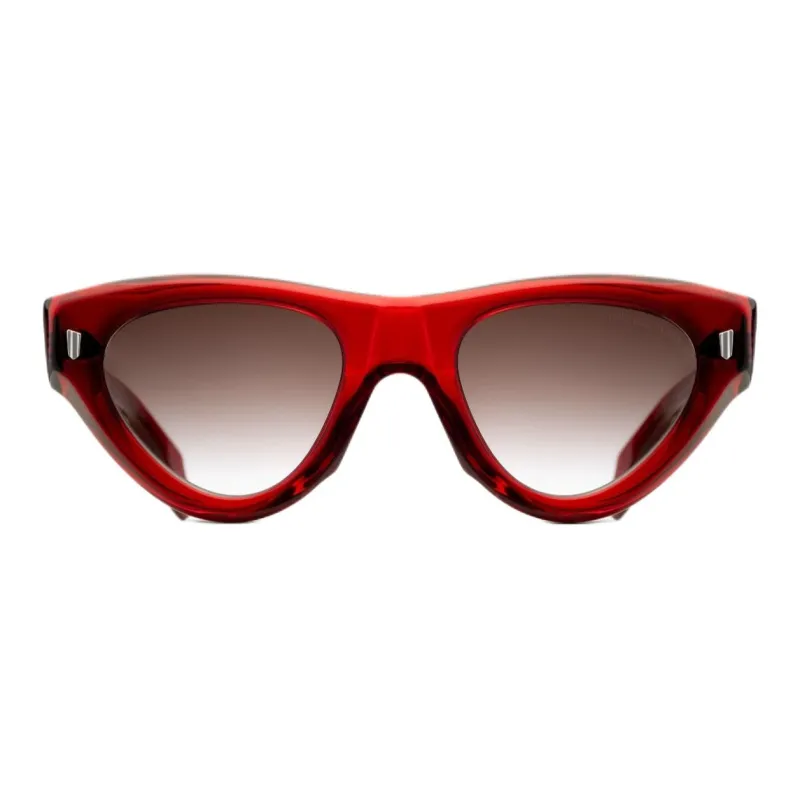 Cutler And Gross Subject To Official Website Cat Eye Sunglasses Unisex Red-0