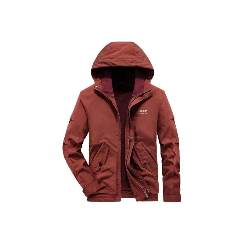 JEEP SPIRIT Waterproof Windbreaker Jacket Men's-5