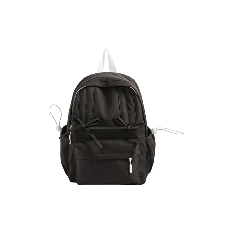 XIANGSU Nylon Fabric Backpack Women's Light Green/Dark Green/Gray/Black-21