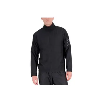 New Balance Jackets Men Black