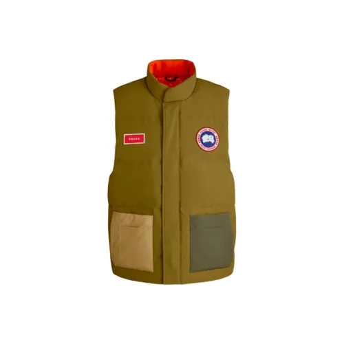 Canada Goose SS21 Down Jacket Unisex Vintage Yellow