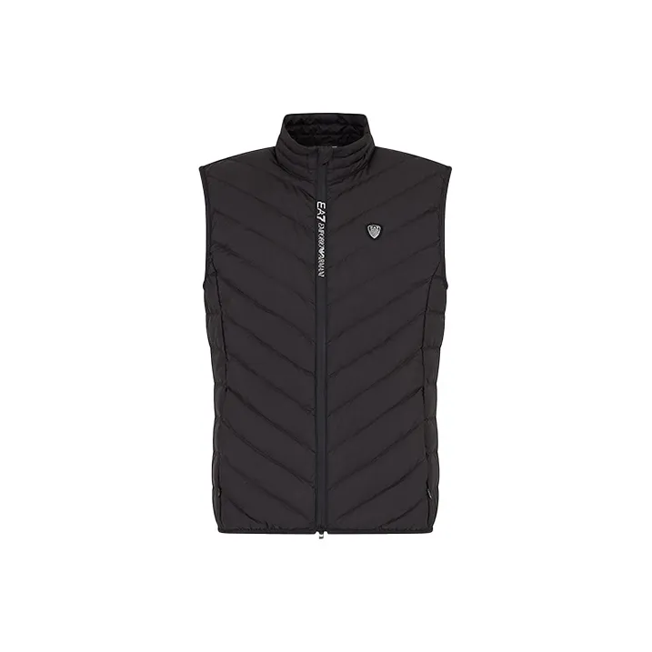 EMPORIO ARMANI EA7 Down Jacket Men's Black-0