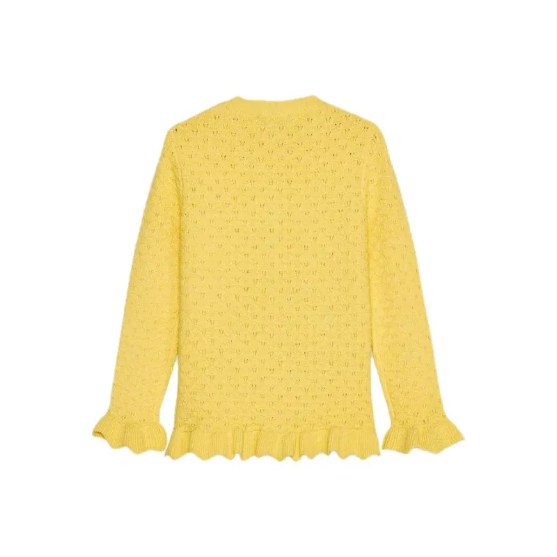 ZARA Knitwear Women's Yellow-1