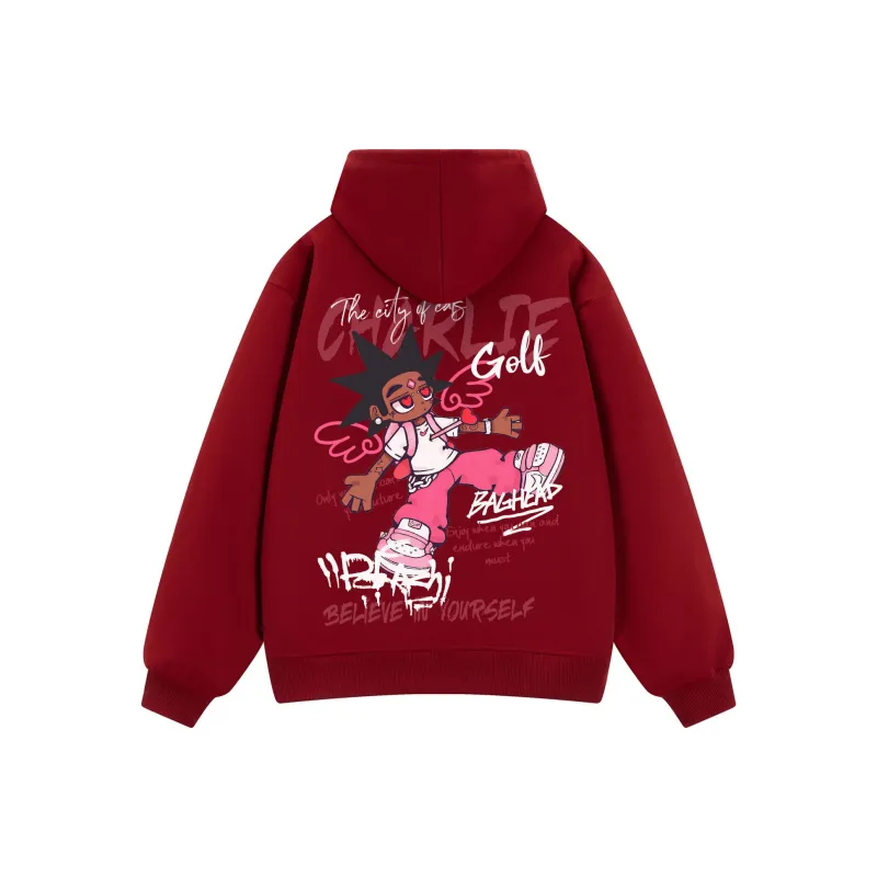 CHARLIE GOLF Sweatshirt Unisex Black-3