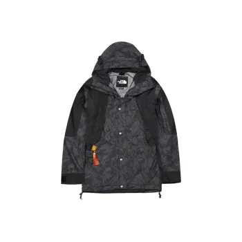 THE NORTH FACE UE Series Outdoor Hiking Waterproof And Windproof Windbreaker Jacket Unisex Black