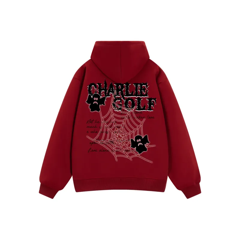 CHARLIE GOLF Sweatshirt Unisex White-10