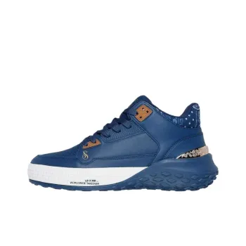 SNOOP DOGG x Skechers Mid Top Running Shoes Men's Blue