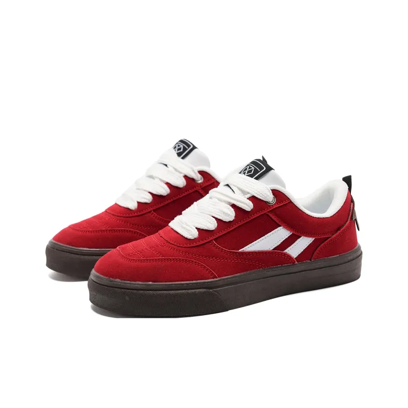 Circle Small Slip Resistant Lightweight Breathable Moisture Wicking Low Top Skateboard Shoes Unisex-9