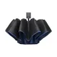 [Manual Open/Close]8-Rib Outward-Curling Hair-Sea Blue