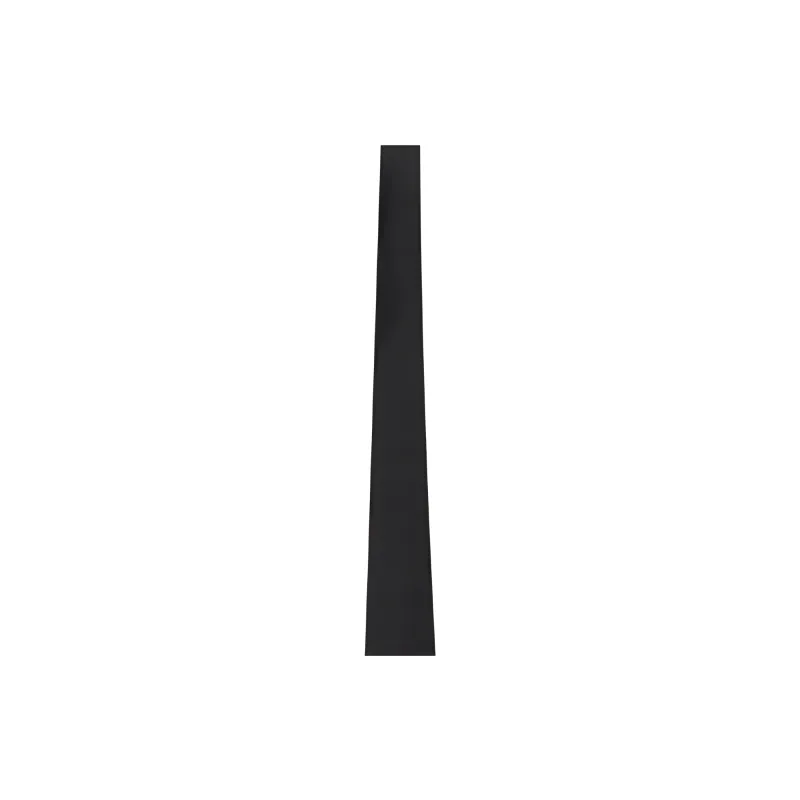 SAINT LAURENT Mulberry Silk Ties Unisex Black-2