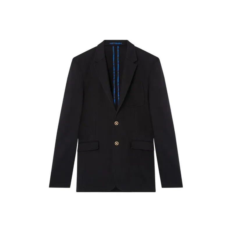 VERSACE Business Suits Men Black-0
