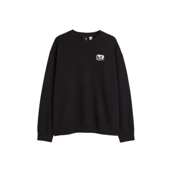 H&M Sweatshirt Men's Black/Discovery Channel