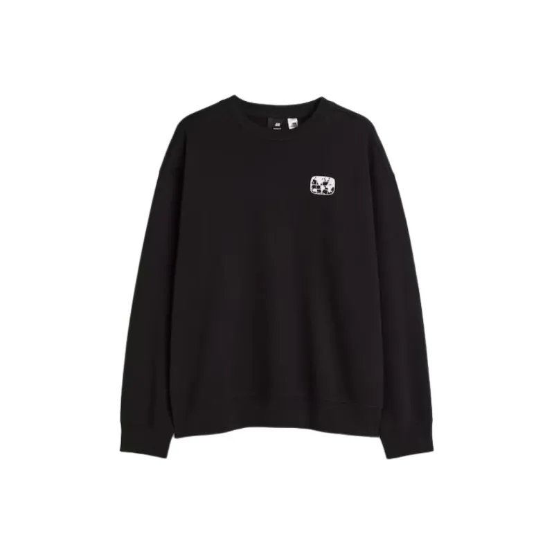 H&M Sweatshirt Men's Black/Discovery Channel-0