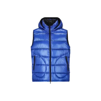 HERNO Revrsible Quilted Hooded Down Gilet