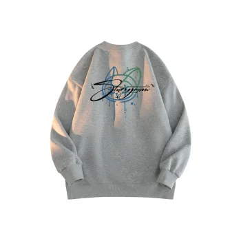 MIIOW Trend Party Series Sweatshirt Unisex Black