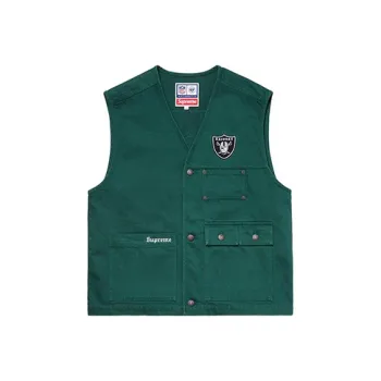 Supreme Nfl X Raiders X '47 Denim Vest