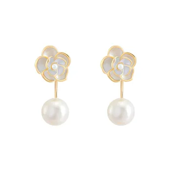 PIARA Faux Pearl Earrings Women's
