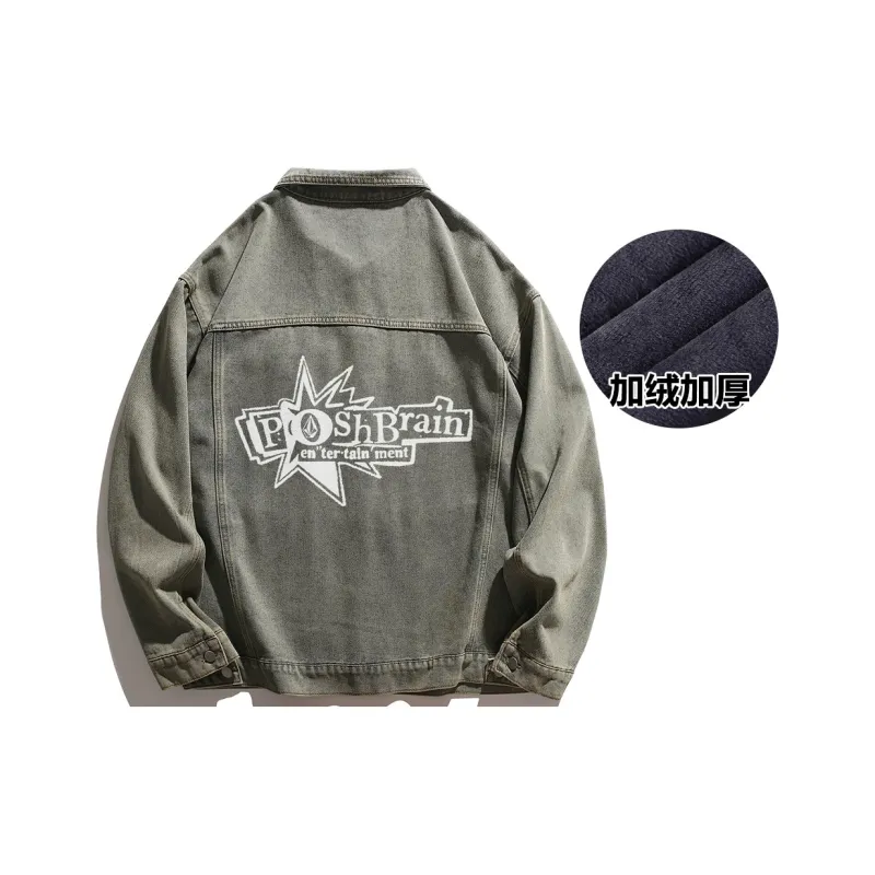 Poshbrain Denim Jackets Unisex-12