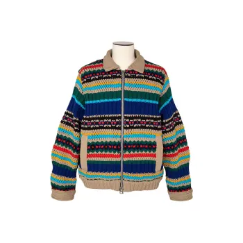 Sacai Knitted Jacket