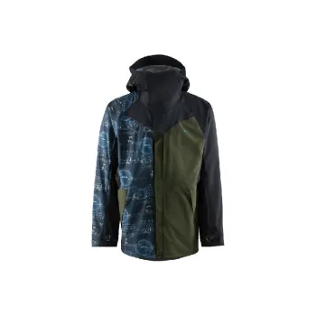 Klattermusen Windbreaker Jackets Men Rosin Green Cobalt Blue/Rosin Green Cobalt Blue