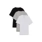3-Pack (Black+Gray+White)