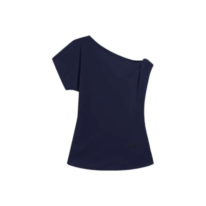 ABBY GODDESS T Shirt Women's Dark Blue-1