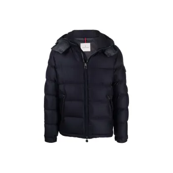 Moncler Hooded Zip Up Padded Jacket