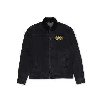 RIPNDIP Denim Jackets Unisex Black