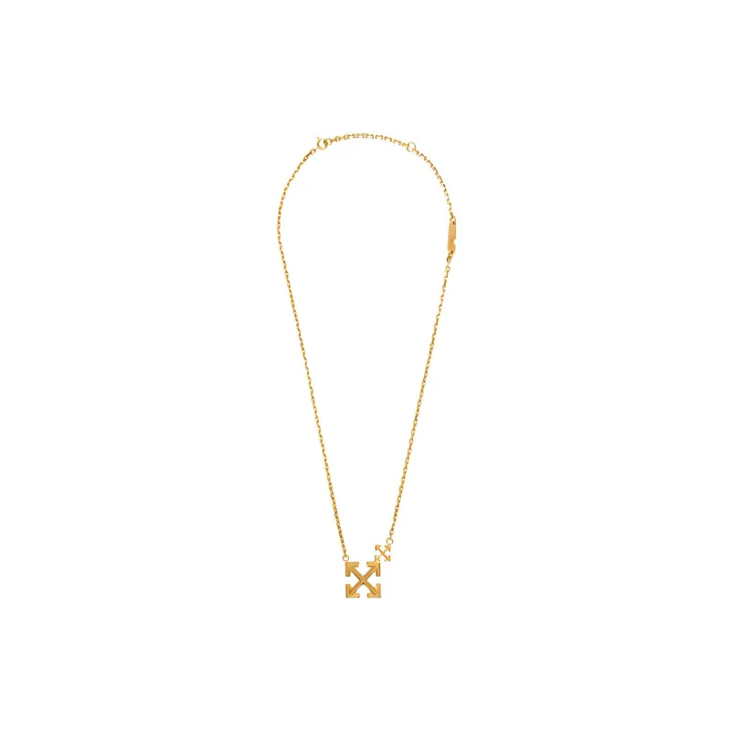 OFF-WHITE Necklaces Unisex Gold-1