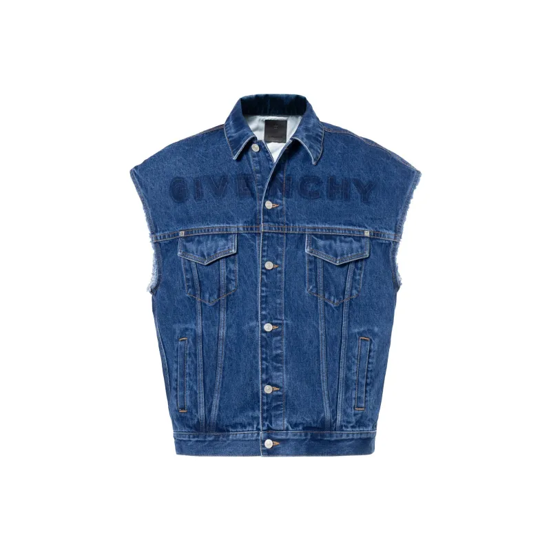Givenchy Oversized Sleeveless Jacket-0