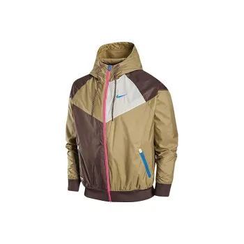 Nike Jackets Men Gray Brown