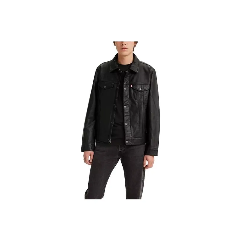 Levis Jackets Men Black-0