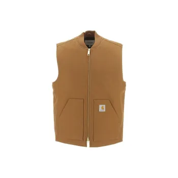 Carhartt WIP Logo patch Zipped Vest