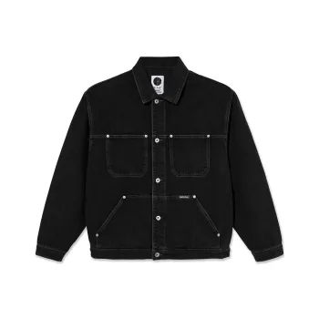 POLAR SKATE CO Denim Jackets Unisex Washed Black