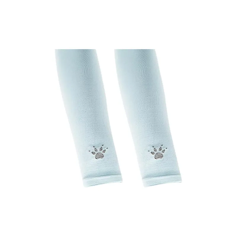 KELME Nylon Spandex Ice Silk Sun Protection Sleeves Kids' Blue-2