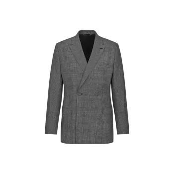 DIOR Double-Breasted Long Sleeved Blazer
