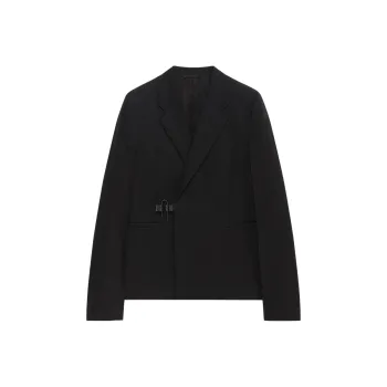 Givenchy U Lock Long Sleeved Tailored Blazer