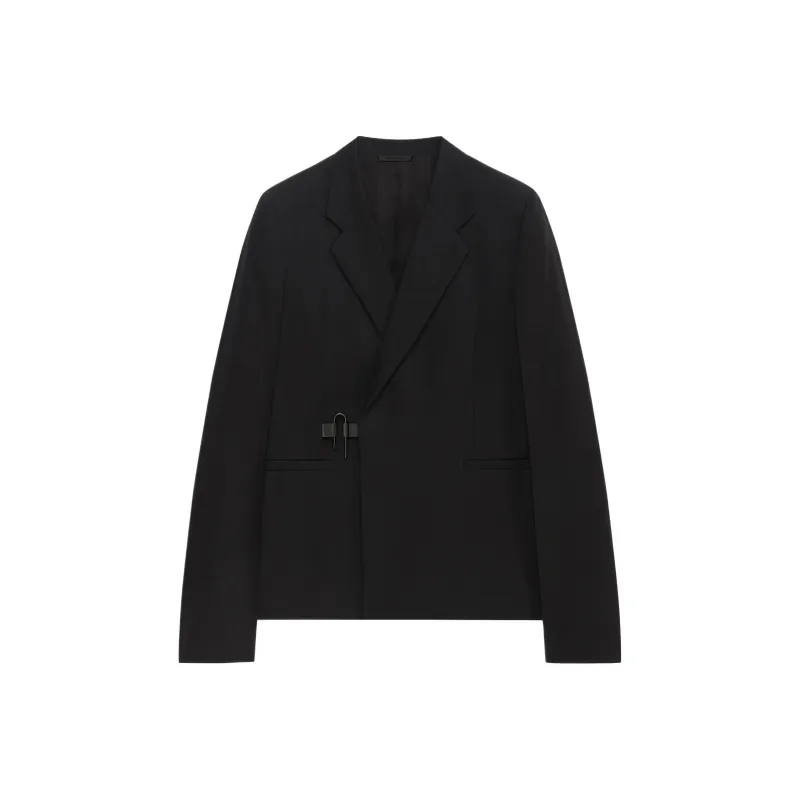Givenchy U Lock Long Sleeved Tailored Blazer-0