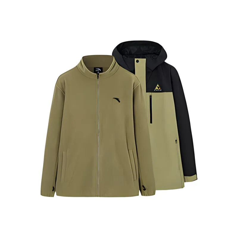 Anta Windbreaker Jacket Unisex Light Umber-0