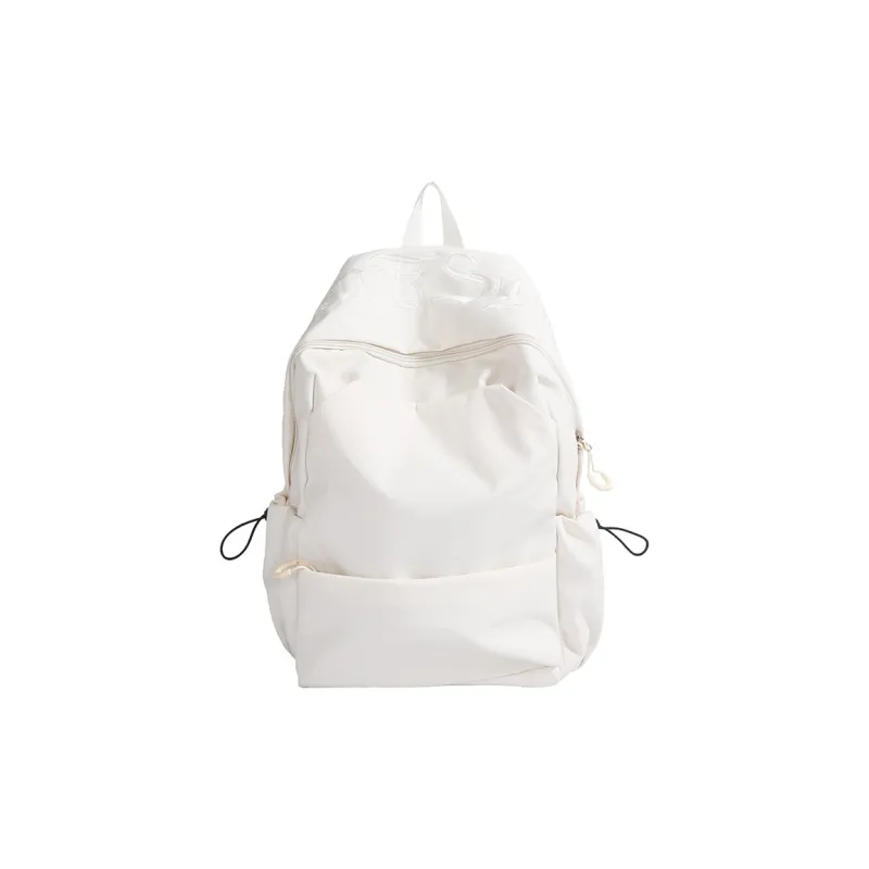 XIANGSU Nylon Backpack Regular Unisex Blue/Red/White/Black-12