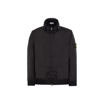 STONE ISLAND SS23 Nylon Meta Jackets Coats Men's Black