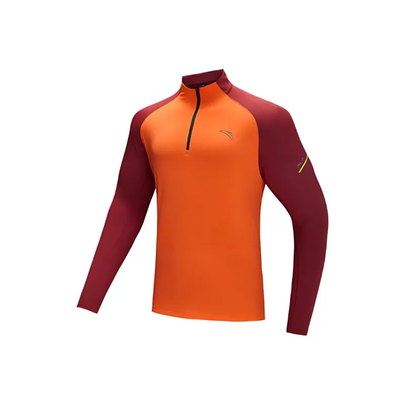 Anta Running Collection Knitwear Men's Lava Orange-0