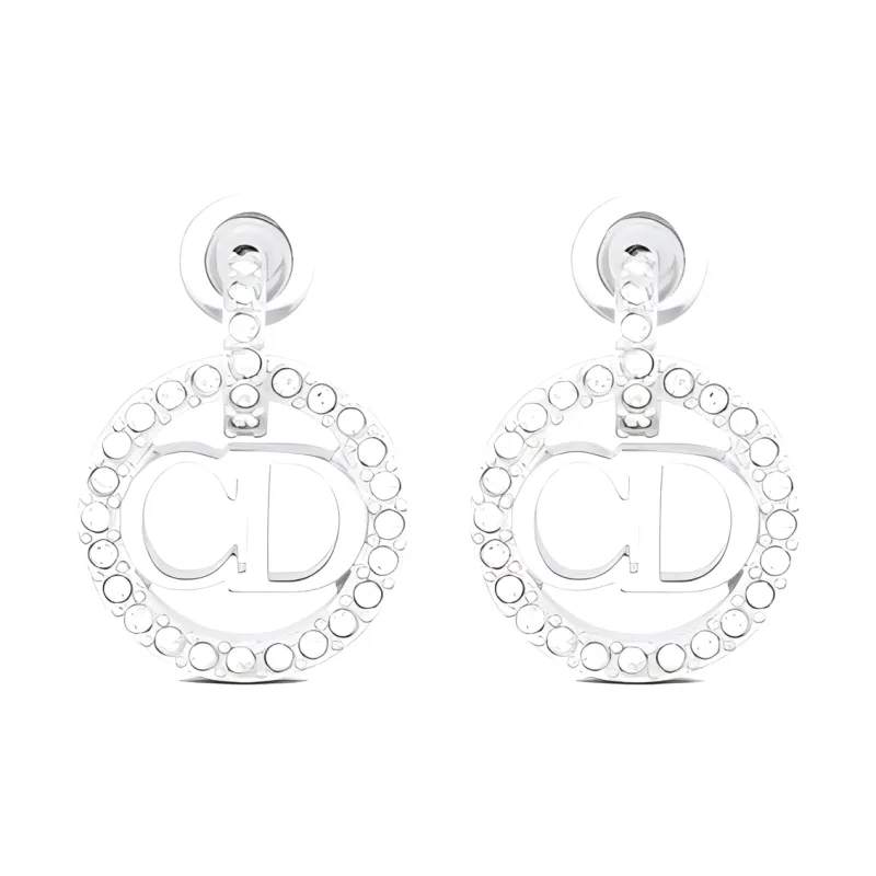 DIOR Earrings Women's Silver-0