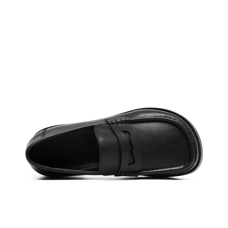 Hong Kong Meng Loafers Men's Black-2